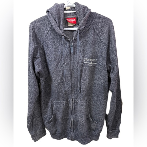 Blue Hopewell Rocks Zip-Up Hoodie - Picture 1 of 5